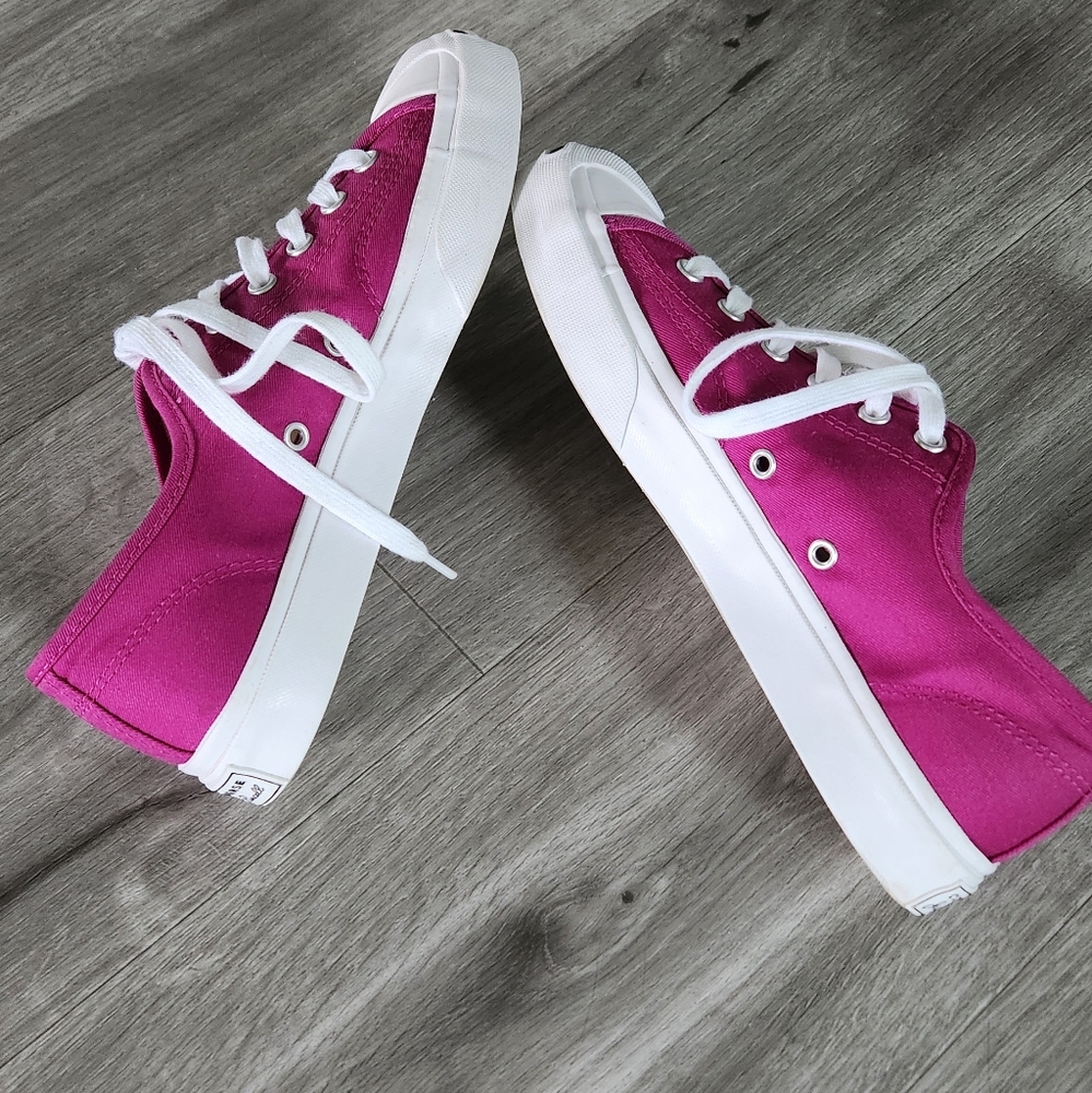 Jack Purcell Ox Converse In Cactus Flower/white - Picture 7 of 11